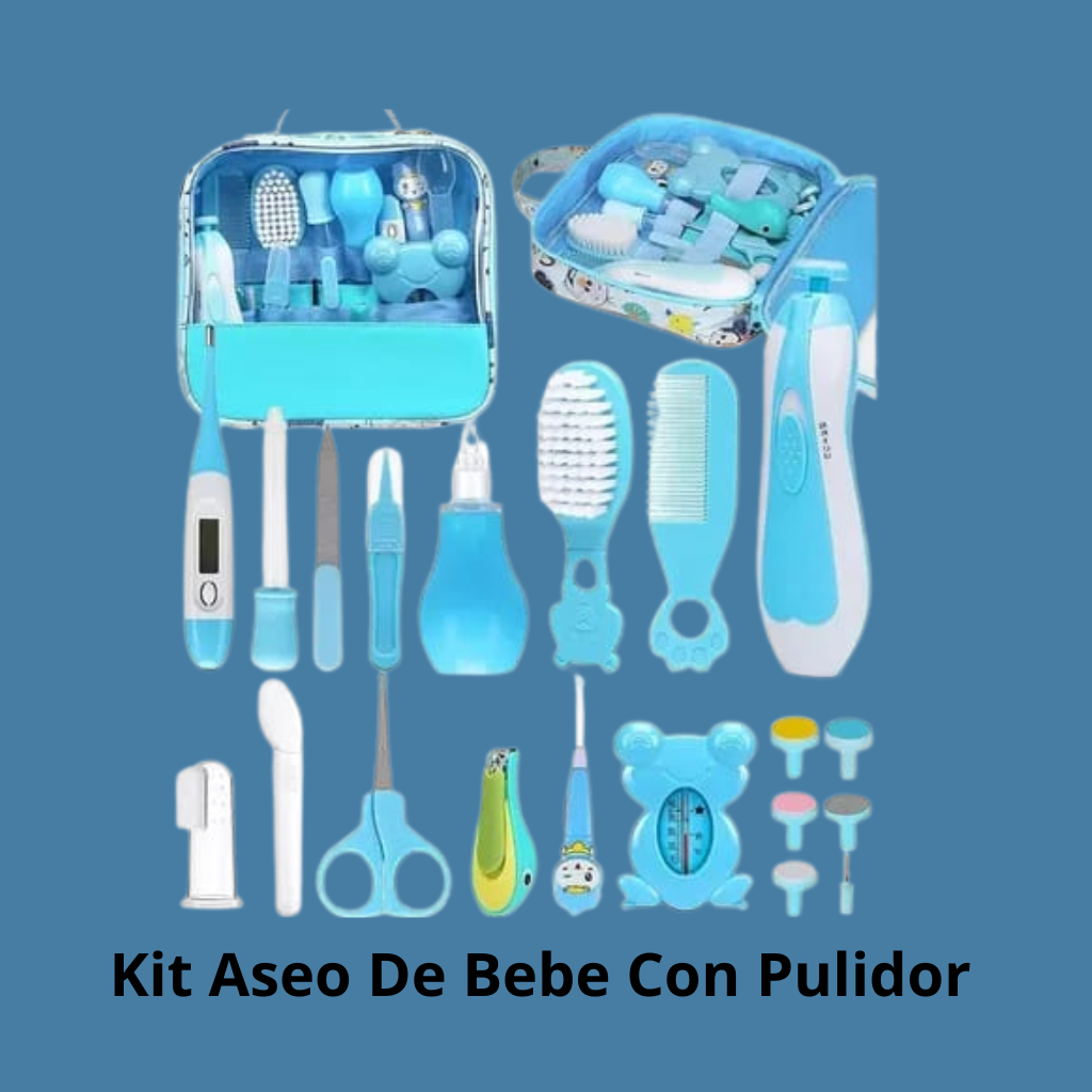 Kit de Aseo y Cuidado para Bebé (13 en 1) Completo