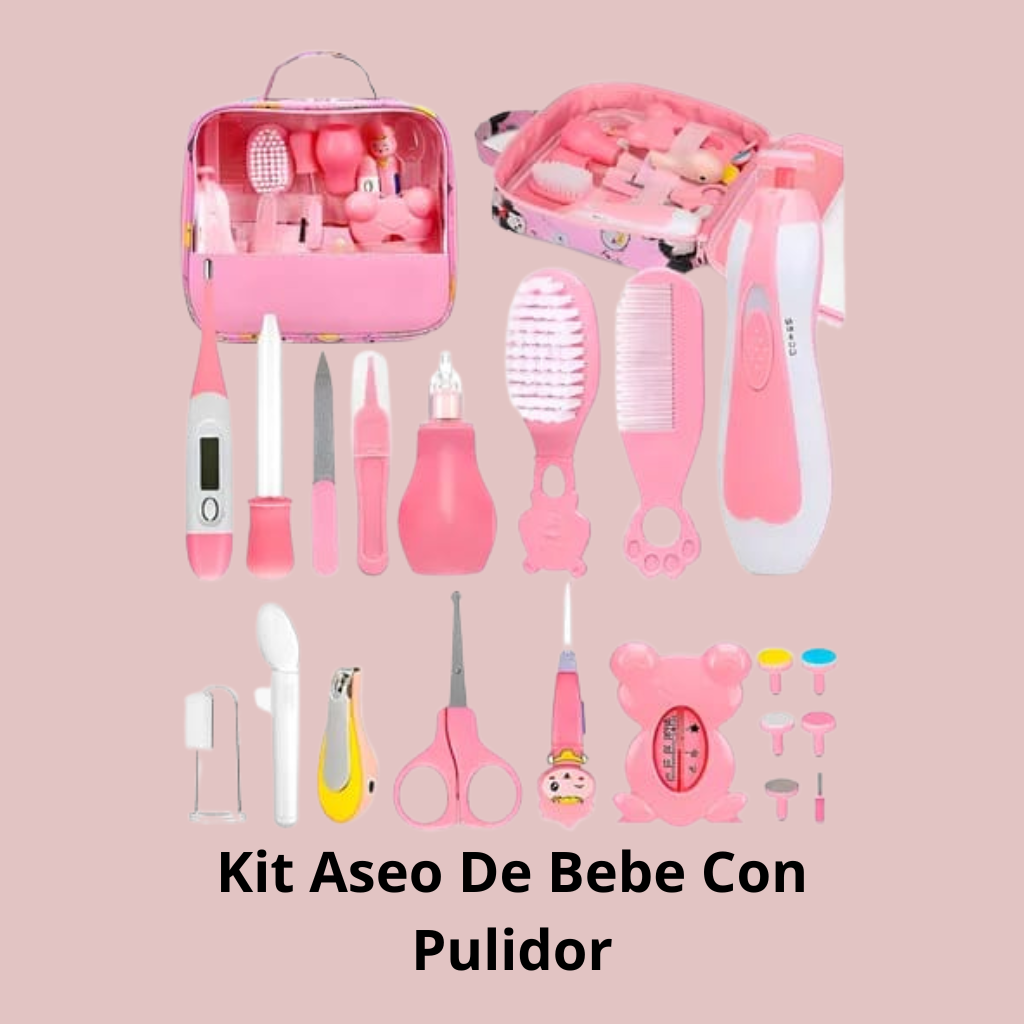 Kit de Aseo y Cuidado para Bebé (13 en 1) Completo